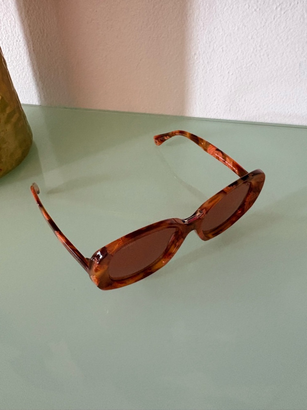 MaxMara Tortoiseshell Oversized Women’s Sunglasses - Picture 3 of 12
